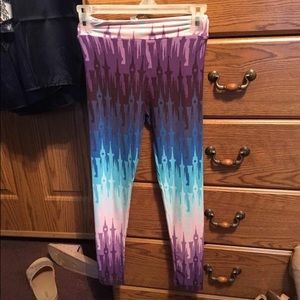 UNICORN LULAROE LEGGINGS, castles!!